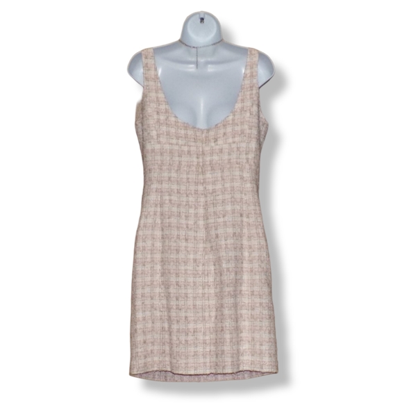 NWOT Boston Proper Embellished Tweed Dress - Picture 4 of 6